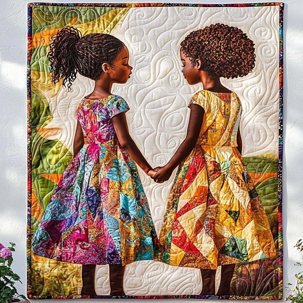 African Quilted Blanket Bedroom Decor Christmas Best African American Gifts - Bancroftclothings