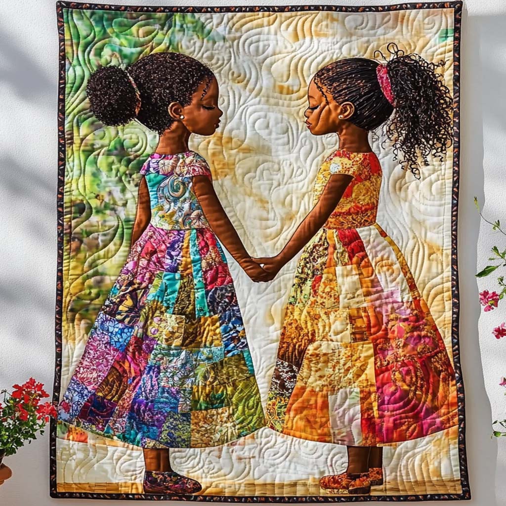 African Quilted Blanket Bedroom Decor Christmas Best African American Gifts - Bancroftclothings