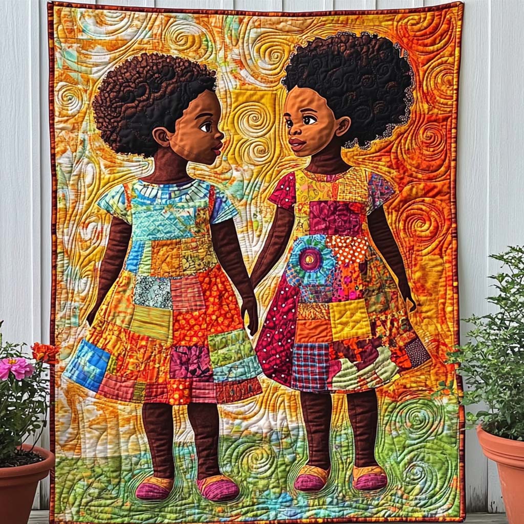 African Quilted Blanket Christmas Room Decor African American Gifts For Her - Bancroftclothings