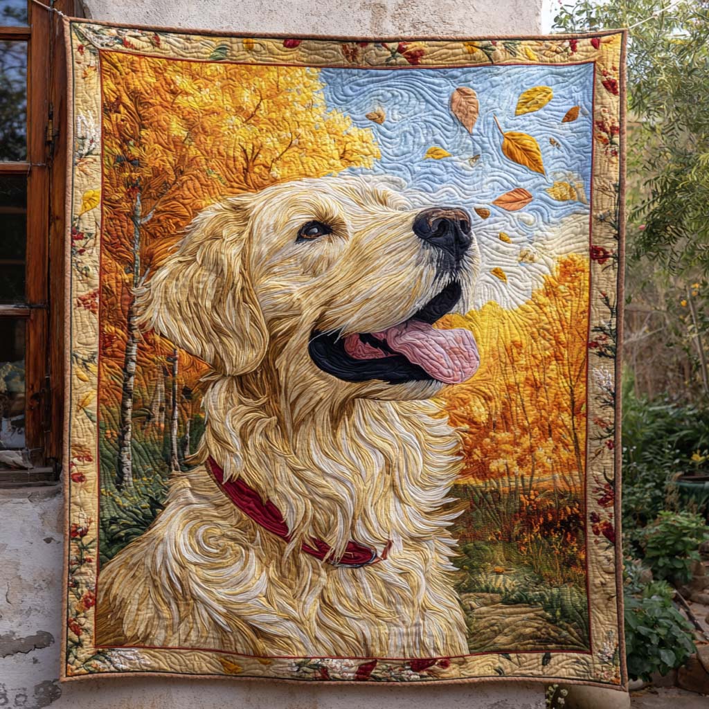 Autumn Breeze Quilted Blanket Autumn Blanket Throws Chicken Throw Blanket - Bancroftclothings