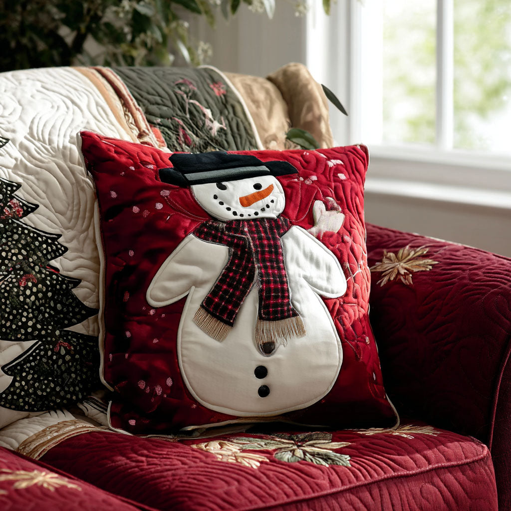 Christmas Eve Comfort Quilted Pillow Case Best Christmas Pillow Covers Family Xmas Gift Ideas - Bancroftclothings