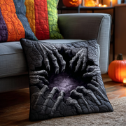 Dark Abyss Quilted Pillow Case Best Throw Pillow Covers Halloween Birthday Gifts - Bancroftclothings