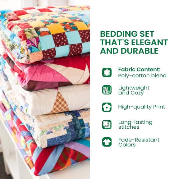 Elegant White Santa Claus Quilted Bedding Set Stay warm this winter Christmas Gifts For Grandma - Bancroftclothings