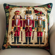 Enchanted Nutcracker Quilted Pillow Case Christmas Home Decor Gifts For Boyfriend - Bancroftclothings