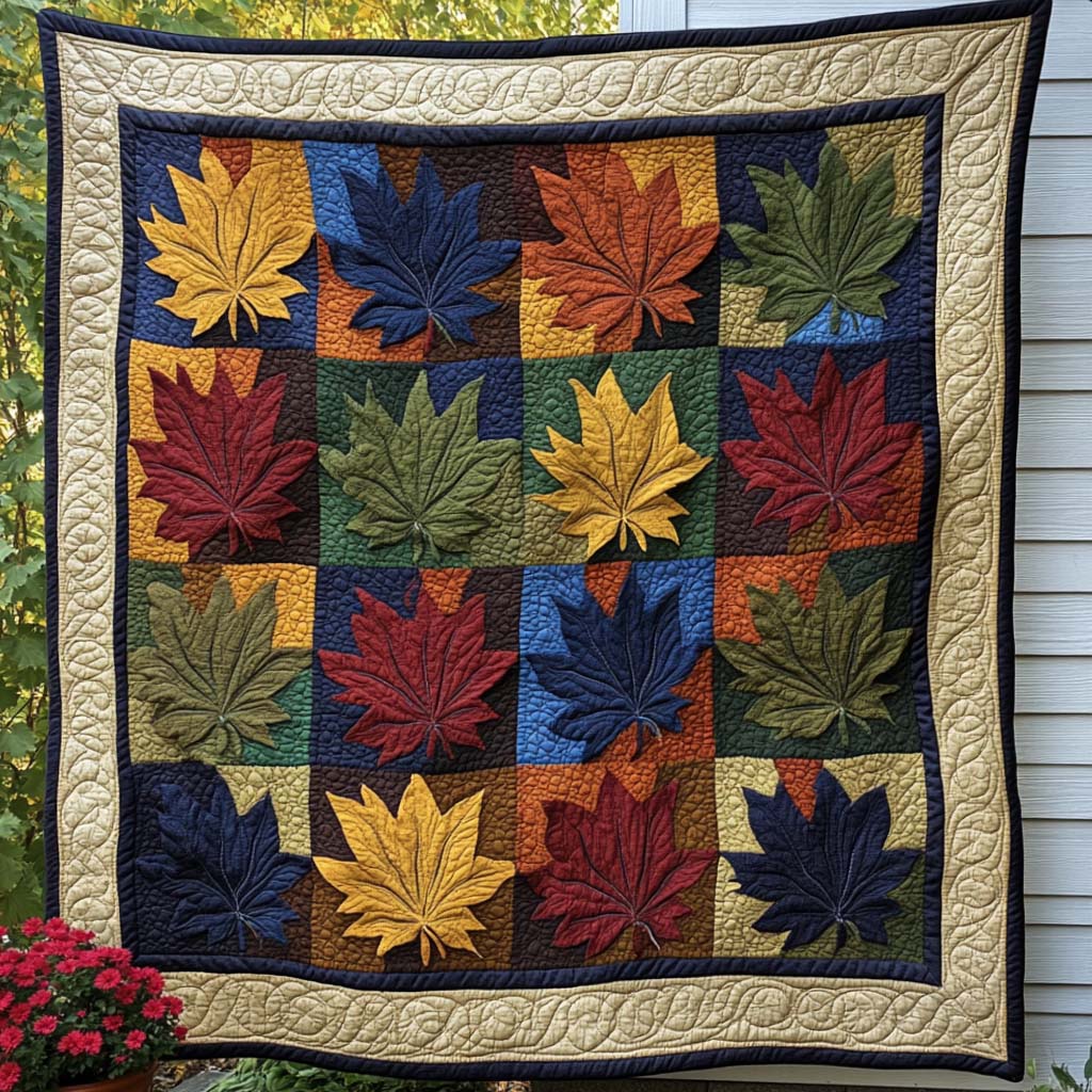 Fall Whisper Trail Quilted Blanket Autumn Blanket Throws Christmas Giving Ideas For Families - Bancroftclothings