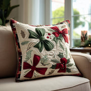 Festive Chimes Quilted Pillow Case Holiday Pillow Case Christmas Gift Ideas 2025 - Bancroftclothings