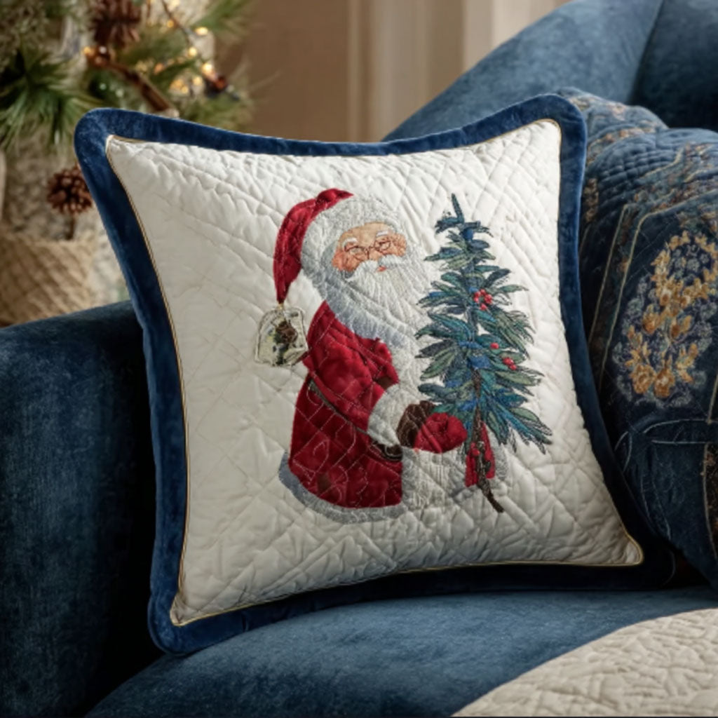 Festive Delivery Quilted Pillow Case Holiday Pillow Case Christmas Gift Ideas For Her - Bancroftclothings
