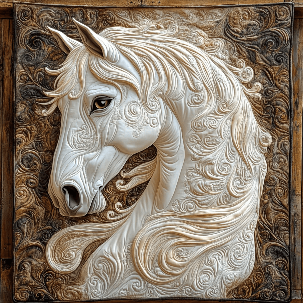 Horse Quilted Blanket Christmas Bedroom Decor Great Gifts For Horse Lovers - Bancroftclothings