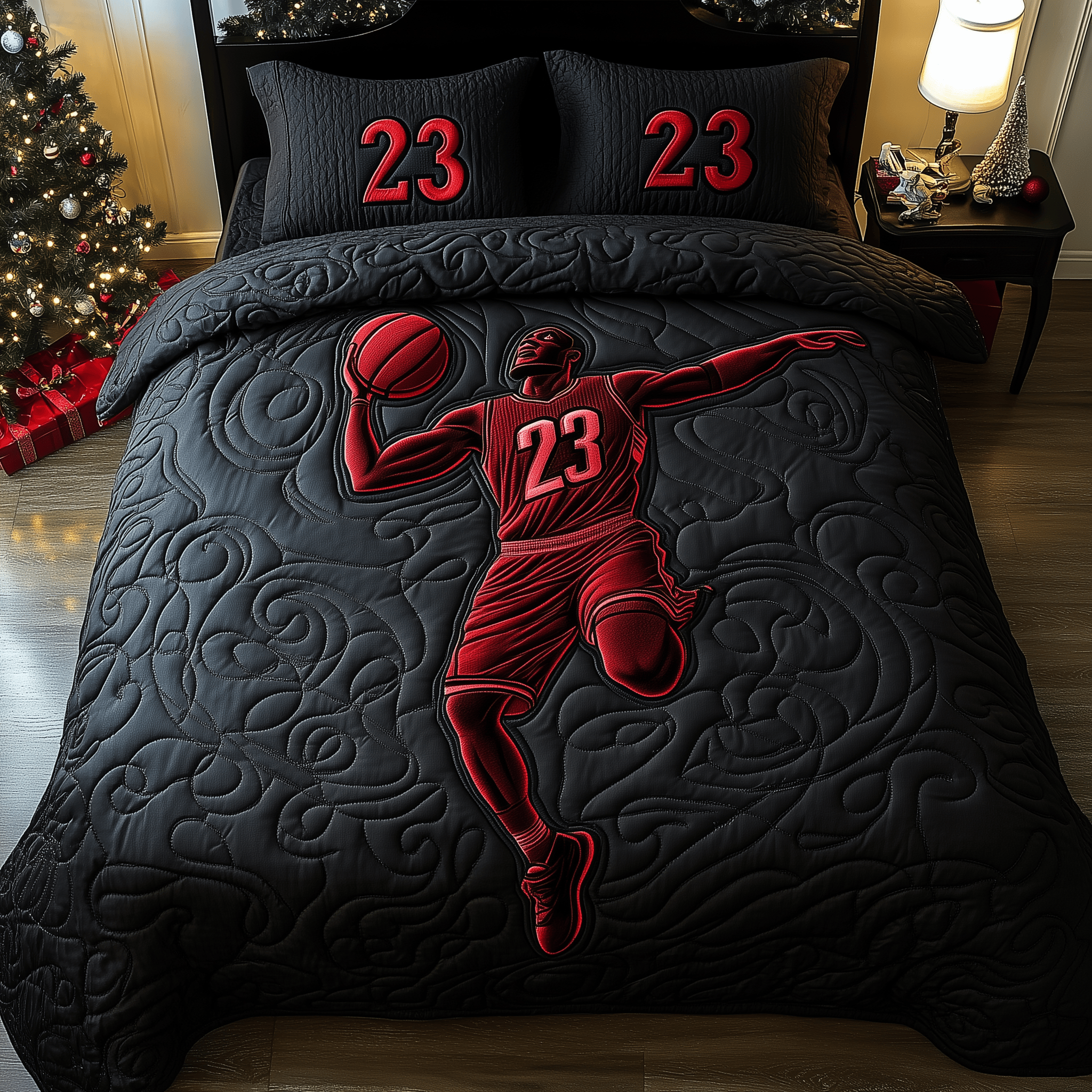 Jordan The Legend Quilted Bedding Set Stay warm this winter Xmas Gifts For Men - Bancroftclothings