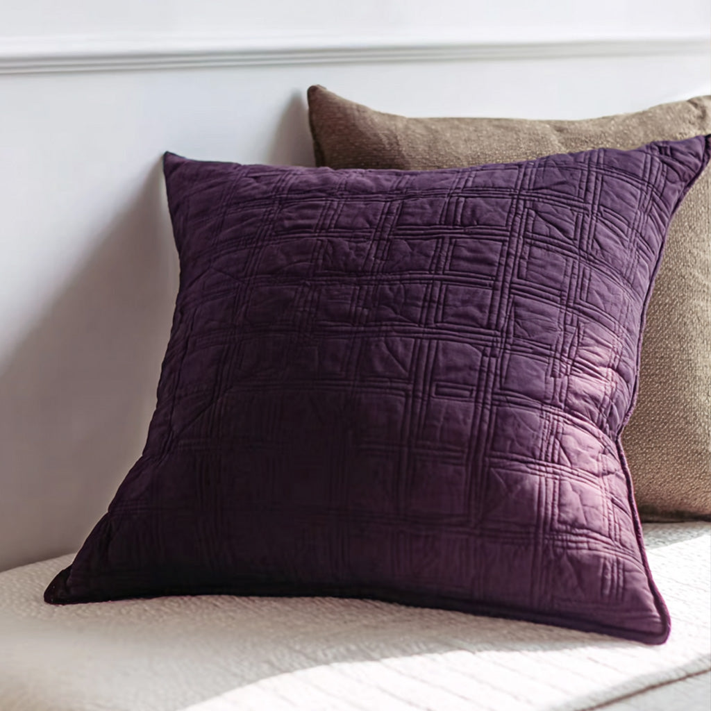 Luxe Purple Pillow Case Best Cool Pillow Cases Best Gifts For Flower Lovers - Bancroftclothings