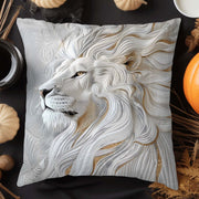 Majestic Lion Noble Strength Quilted Pillow Case Aesthetic Home Decor Lion Lover Gifts - Bancroftclothings