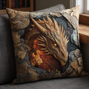 Rock Beast Quilted Pillow Case Cute Pillow Covers Best Gifts For Dragon Lovers - Bancroftclothings