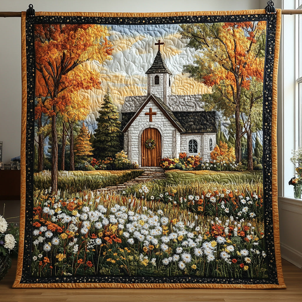 Sacred Pastures Quilted Blanket Cute Bedroom Ideas Gifts For Christian Girlfriend - Bancroftclothings