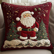 Santa Workshop Wonder Quilted Pillow Case Winter Home Decor Christmas Gifts For Him - Bancroftclothings