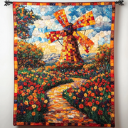 Serene Spinners Quilted Blanket Xmas Holiday Christmas Gifts For Nature Lovers - Bancroftclothings