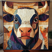 Sunset Herd Quilted Blanket Cute Bedroom Ideas Gift Ideas For Cow Lovers - Bancroftclothings