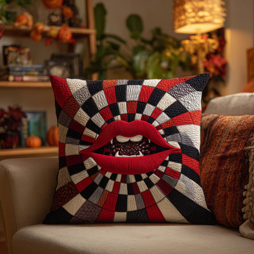 Witching Hour Maze Quilted Pillow Case Best Cool Pillow Cases Halloween Gifts For Teens - Bancroftclothings