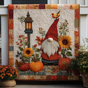 Woodland Joy Quilted Blanket Cozy Fall Blankets Skull Stuff For Guys - Bancroftclothings